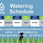 waterscheduling